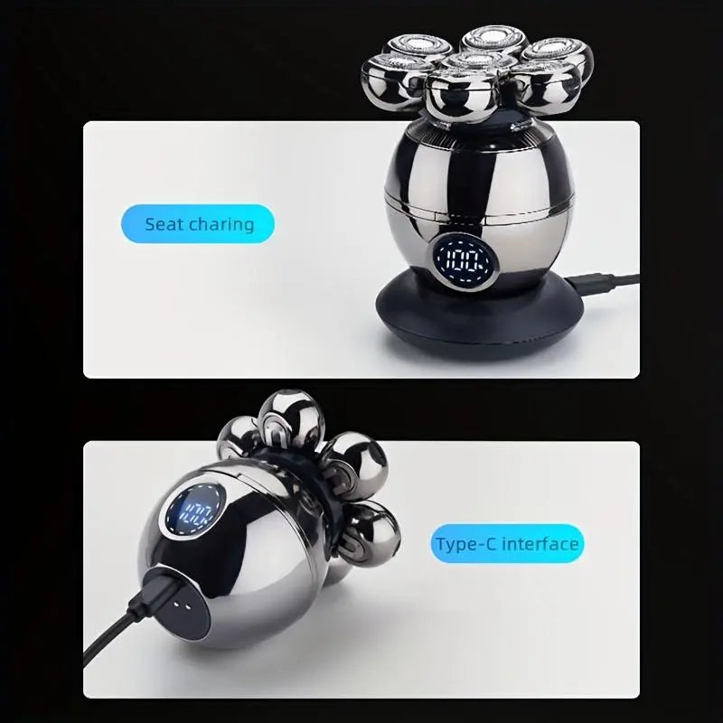 Multifunctional Hair Clipper Set, Electric Hair Trimmer with Multipurpose Replacement Head, Professional Hair Clipper Set for Men, Clippers for Men Trimmers for Men